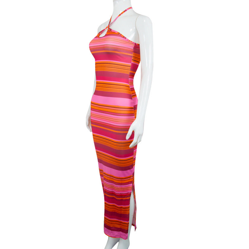 "My Love Don't Cost" Halter Top Dress