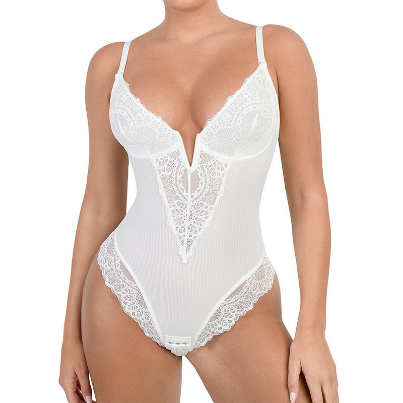 "My Little Secret" Lace Bodysuit/Teddy