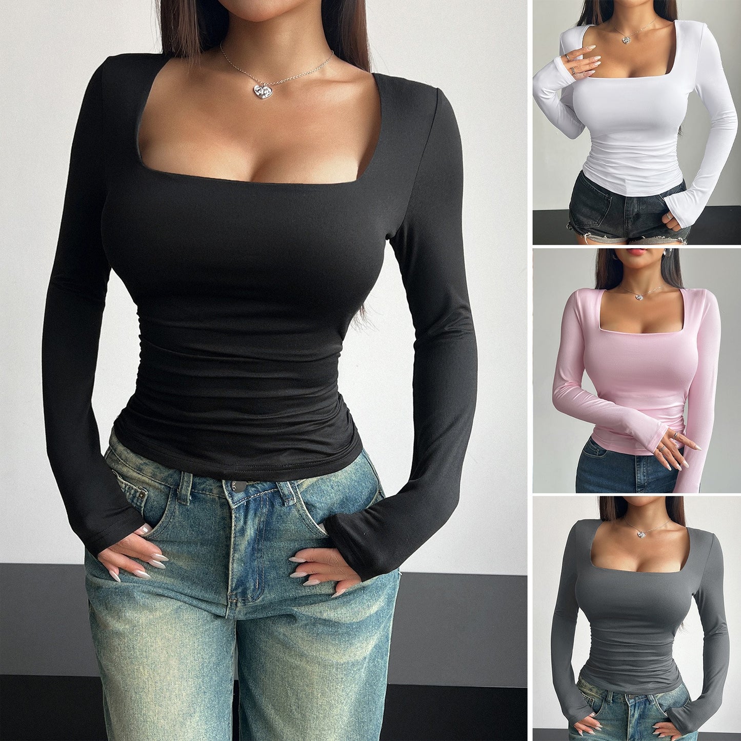 "Not so Basic" Long Sleeve Top