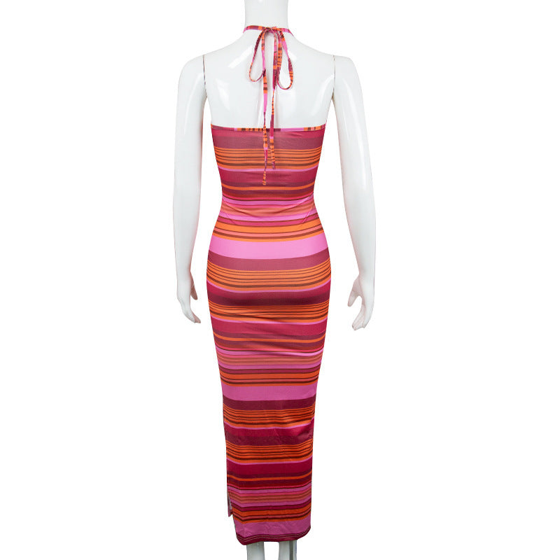 "My Love Don't Cost" Halter Top Dress