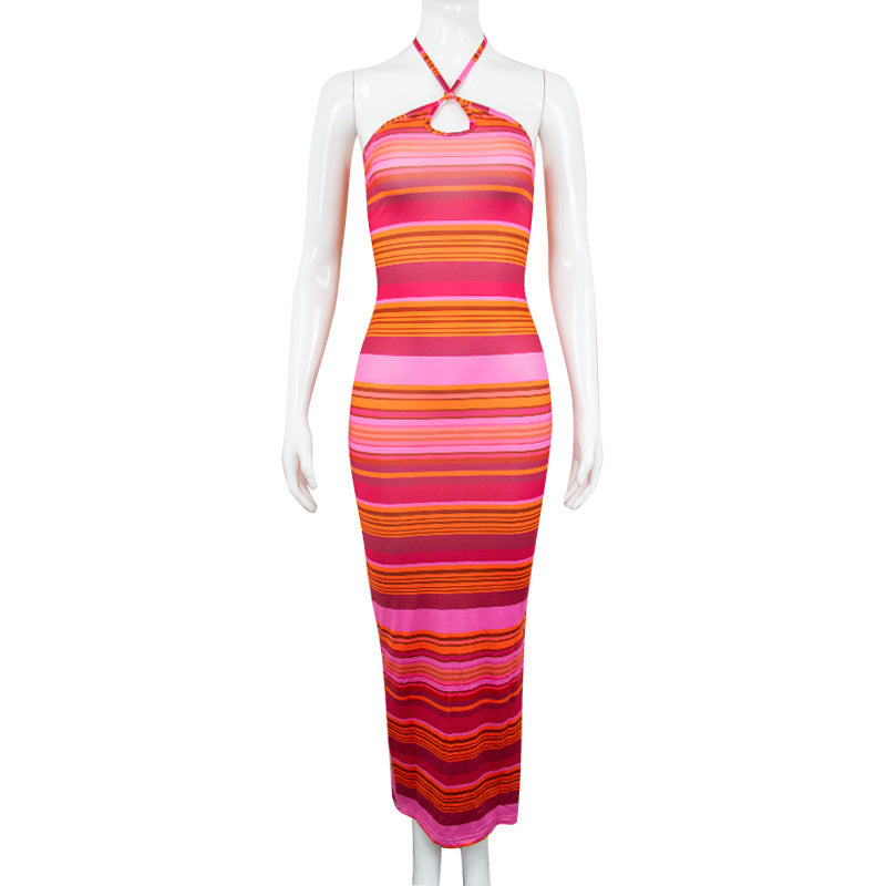 "My Love Don't Cost" Halter Top Dress