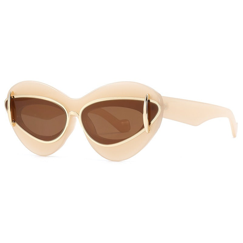 'You could NEVA'  Cateye Sunglasses